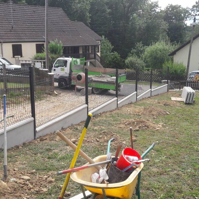 Installation d’une cloture Riedisheim 2