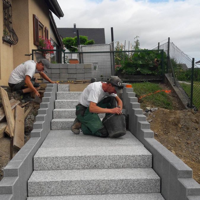 Installation d’escaliers en ext&eacute;rieur Belfort 6