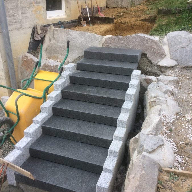 Installation d’escaliers en ext&eacute;rieur Rixheim 3